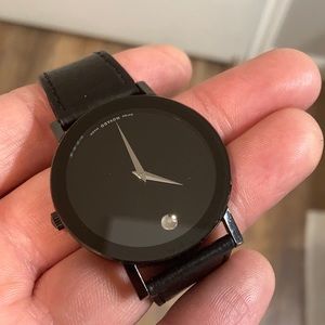 Movado sapphire watch